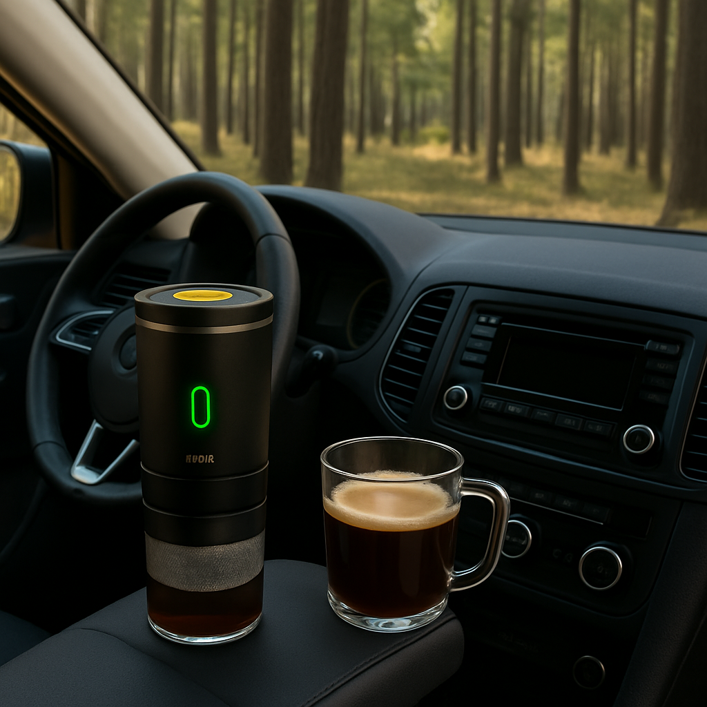 Esspresa™ – Self-Heating Portable Espresso Maker