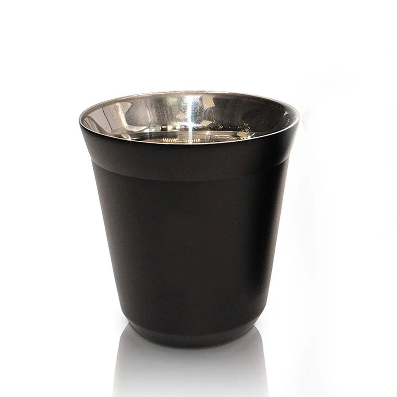 Double Wall Insulated Stainless Steel Espresso Cup