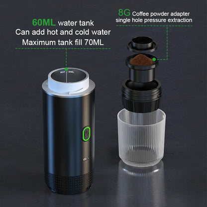 Esspresa™ – Self-Heating Portable Espresso Maker