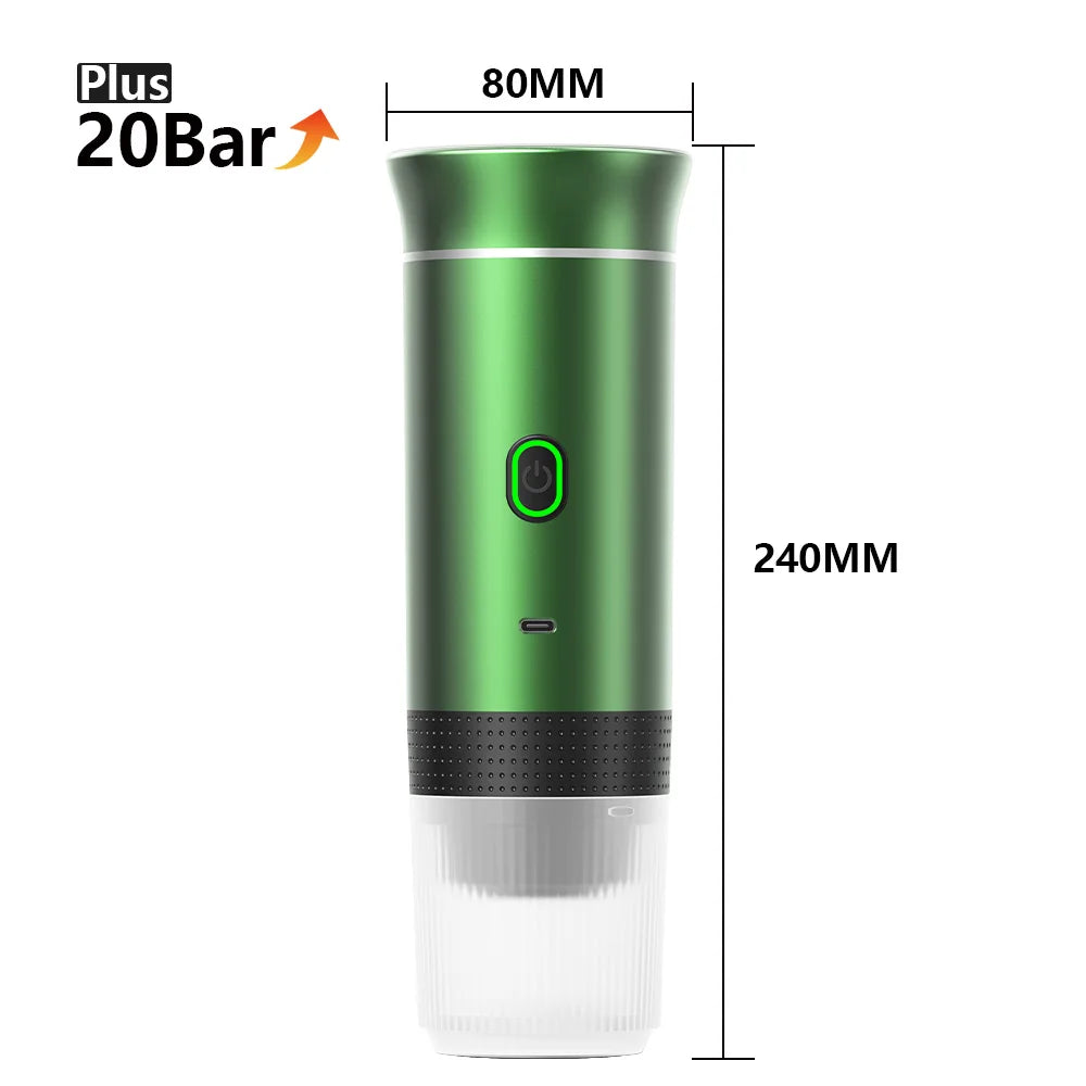 Esspresa™ – Self-Heating Portable Espresso Maker