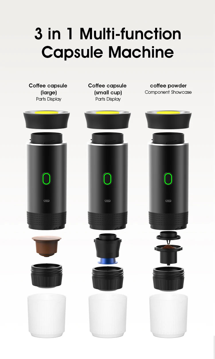Esspresa™ – Self-Heating Portable Espresso Maker