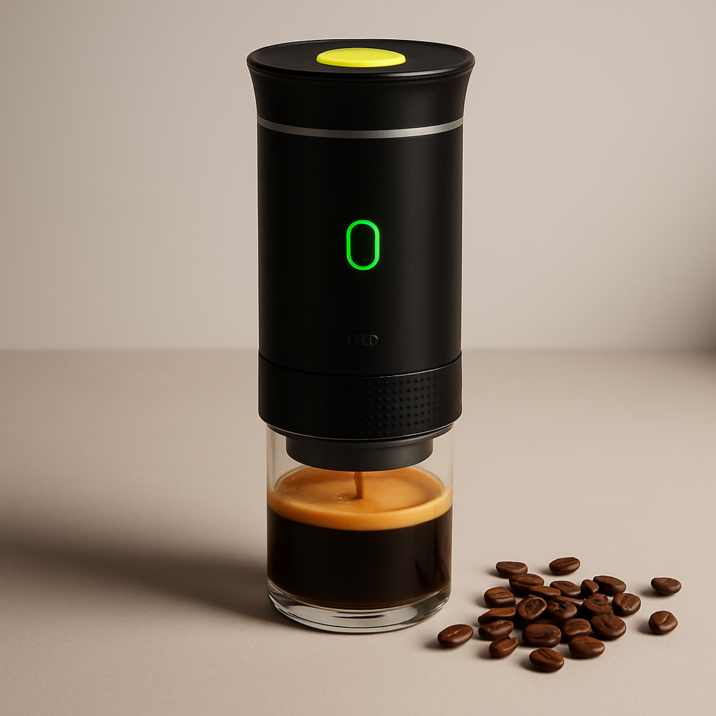 Esspresa™ – Self-Heating Portable Espresso Maker